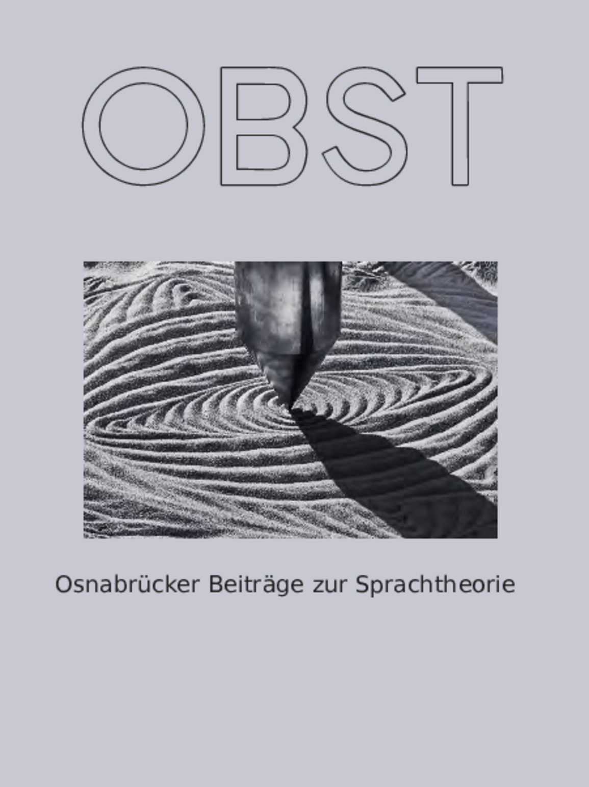 Osnabrücker Beiträge zur Sprachtheorie